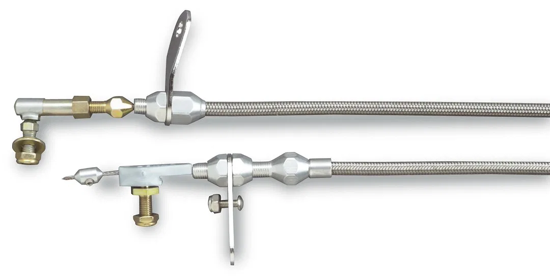 KD-2904HT – LOKAR Auto Trans Kickdown Cable, For Use With 904 Transmission Stainless Steel Housing